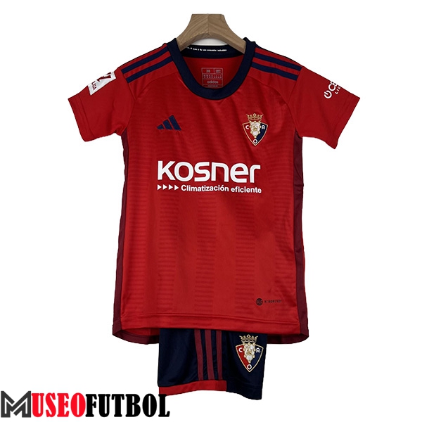 Camisetas De Futbol Atletico Osasuna Ninos Primera 2023/2024