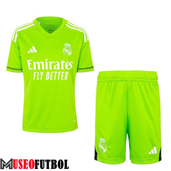 Camisetas De Futbol Real Madrid Ninos Portero 2023/2024