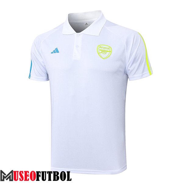 Camiseta Polo Arsenal Blanco 2023/2024