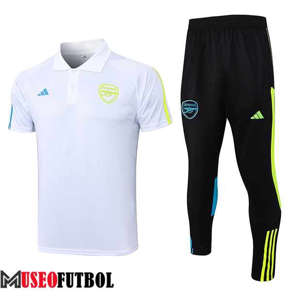 Camiseta Polo Arsenal Blanco 2023/2024