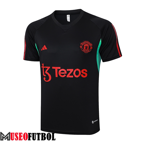 Camiseta Entrenamiento Manchester United Negro 2023/2024 -04