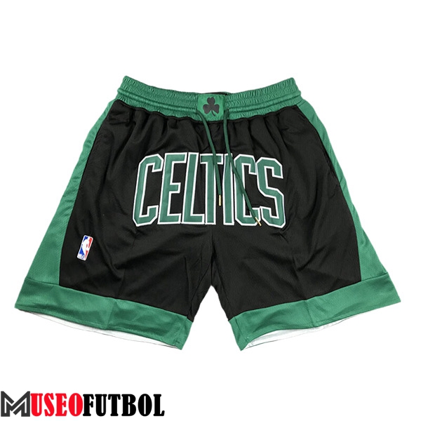 Cortos NBA Boston Celtics 2023/24 Negro/Verde