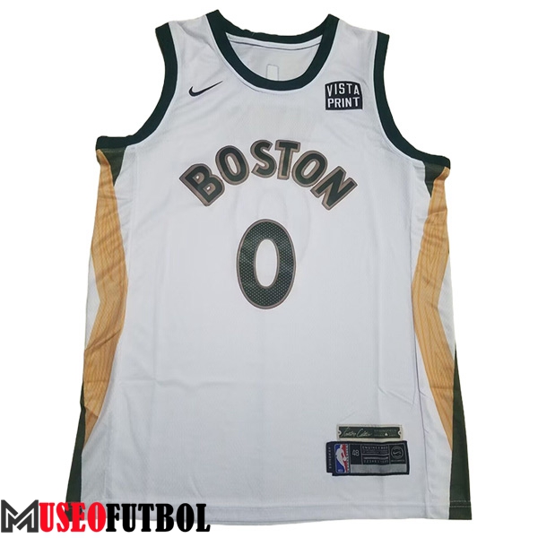 Camisetas De Futbol Boston Celtics (TATUM #0) 2023/24 Blanco