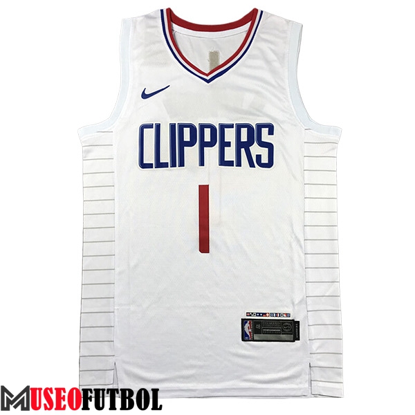 Camisetas De Futbol Los Angeles Clippers (HARDEN #1) 2023/24 Blanco