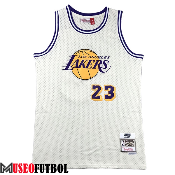 Camisetas De Futbol Los Angeles Lakers (JAMES #23) 2023/24 Blanco -03