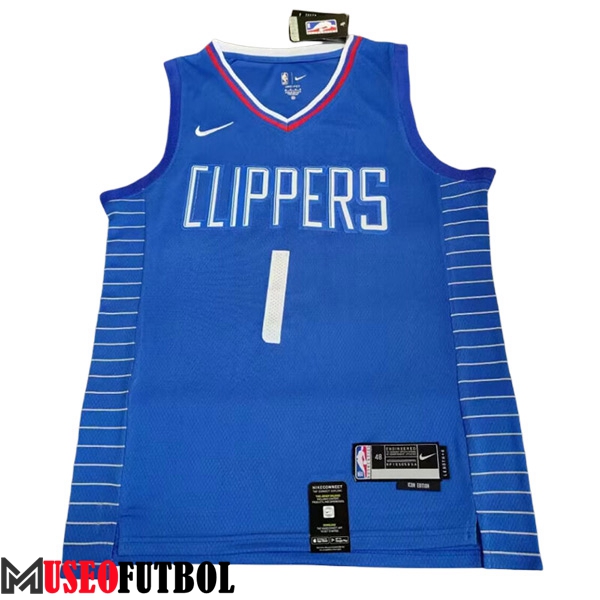 Camisetas De Futbol Los Angeles Clippers (HARDEN #1) 2023/24 Azul