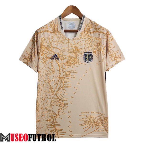 Camisetas De Futbol Argentina Retro Special Edition Amarillo 2020/2021