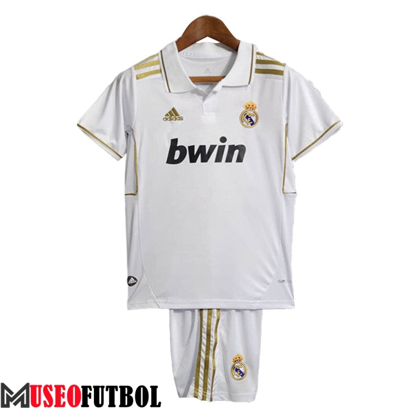 Camisetas De Futbol Real Madrid Retro Ninos Primera 2011/2012