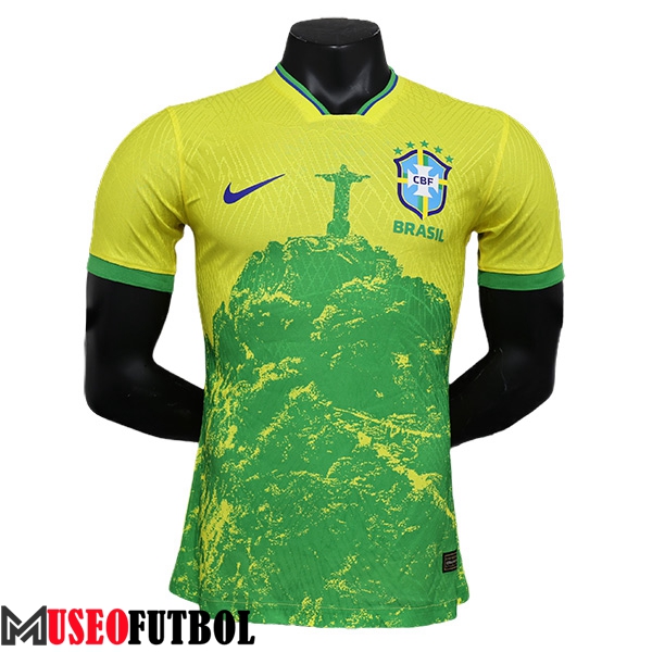 Camiseta Equipo Nacional Brasil Special Edition Amarillo 2023/2024