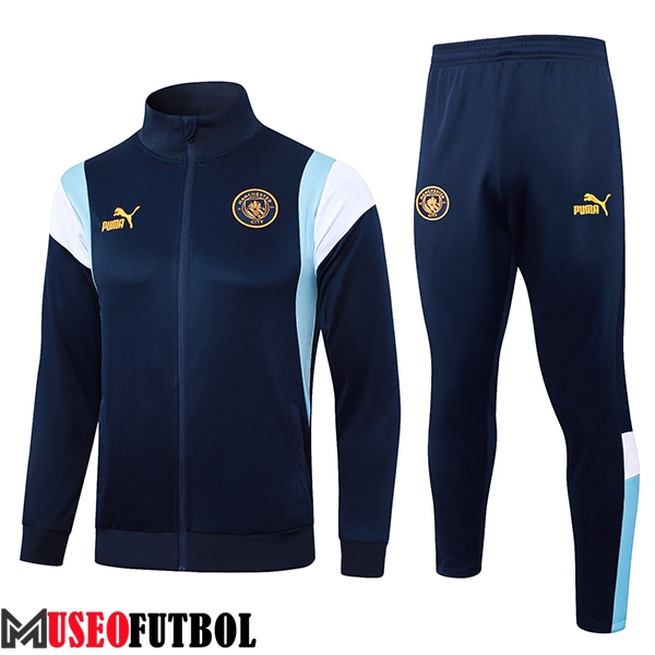 Chandal Equipos De Futbol - Chaqueta Manchester City Azul marino 2023/2024 -02