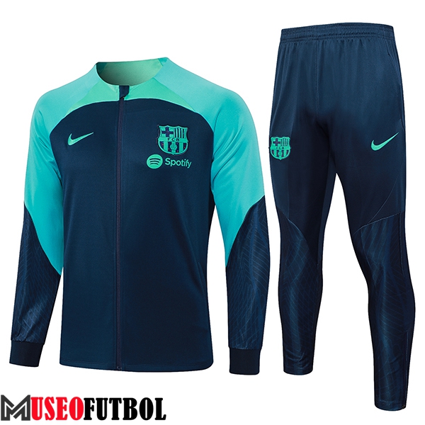 Chandal Equipos De Futbol - Chaqueta FC Barcelona Azul marino 2023/2024