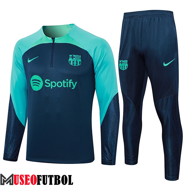 Chandal Equipos De Futbol FC Barcelona Azul marino 2023/2024 -02