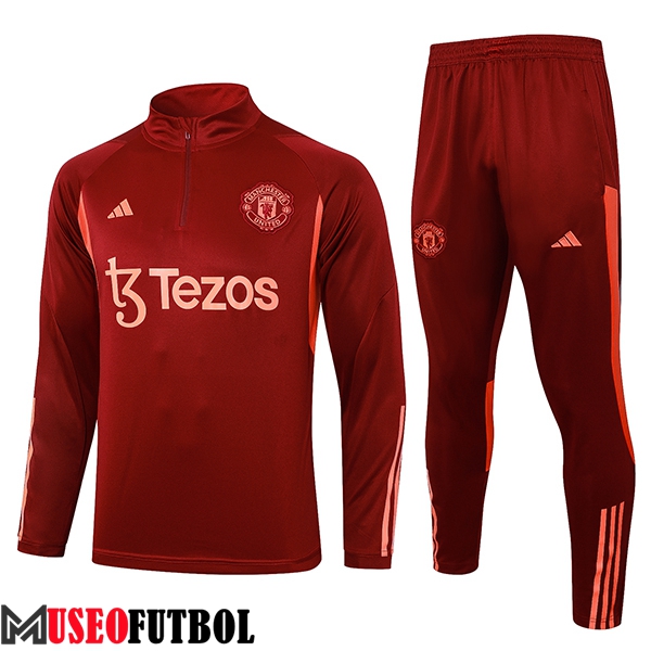 Chandal Equipos De Futbol Manchester United Rojo 2023/2024 -04