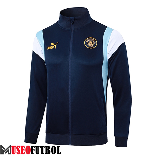 Chaquetas Futbol Manchester City Azul marino 2023/2024