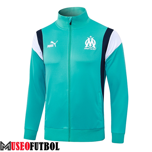 Chaquetas Futbol Marsella Azul Claro 2023/2024 -02