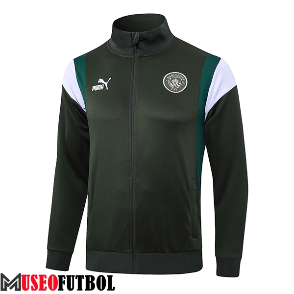 Chaquetas Futbol Manchester City Verde 2023/2024