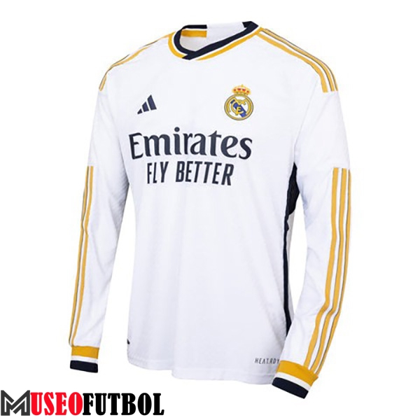 Camisetas De Futbol Real Madrid Primera Manga Largas 2023/2024