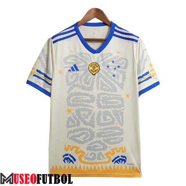 Camisetas De Futbol Atletico Mineiro Special Edition Blanco/Amarillo 2023/2024