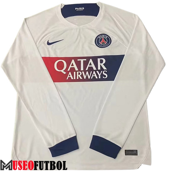 Camisetas De Futbol PSG Segunda Manga Largas 2023/2024