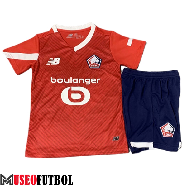 Camisetas De Futbol Lille LOSC Ninos Primera 2023/2024