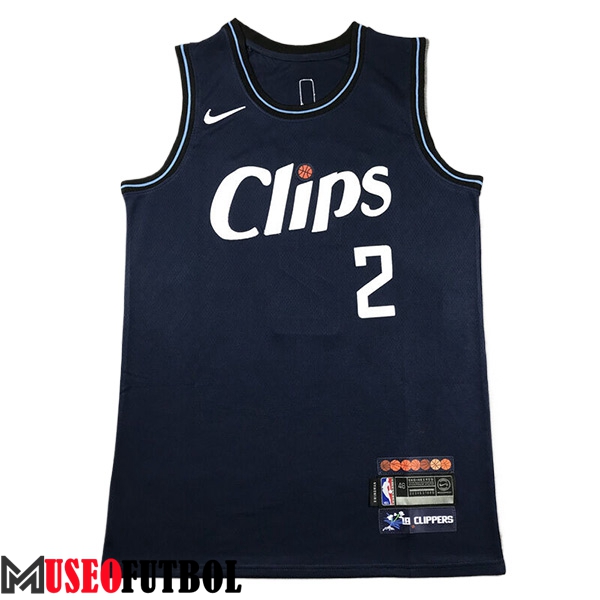 Camisetas De Futbol Los Angeles Clippers (LEONARO #2) 2023/24 Negro -02