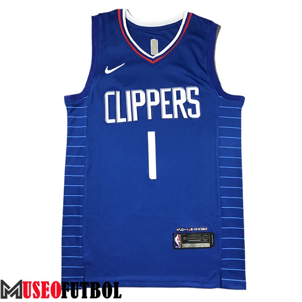 Camisetas De Futbol Los Angeles Clippers (HARDEN #1) 2023/24 Azul -02