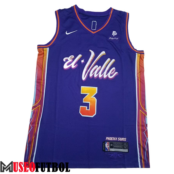 Camisetas De Futbol Phoenix Suns (BEAL #3) 2023/24 Violeta