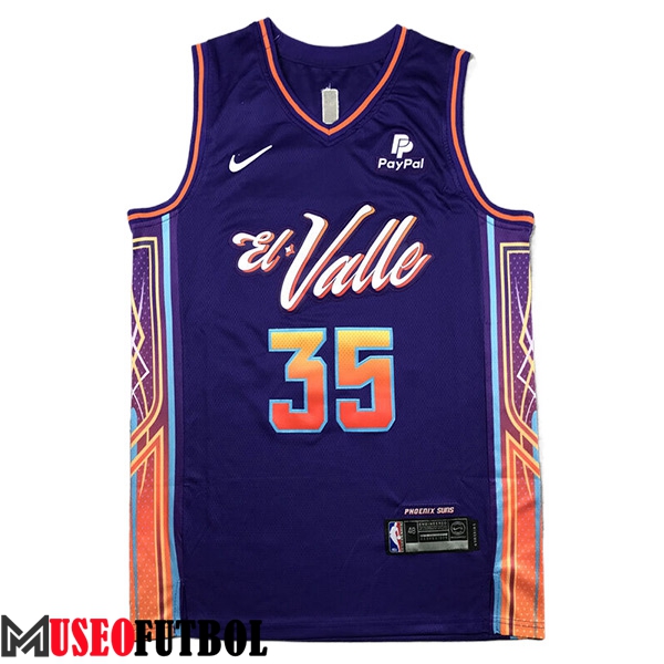 Camisetas De Futbol Phoenix Suns (DURANT #35) 2023/24 Violeta -03