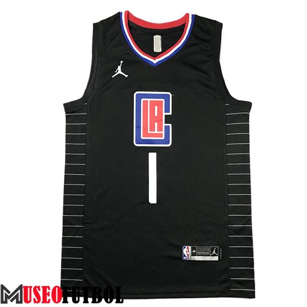 Camisetas De Futbol Los Angeles Clippers (HARDEN #1) 2023/24 Negro -02