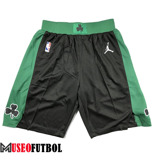 Cortos NBA Boston Celtics 2023/24 Negro/Verde -02