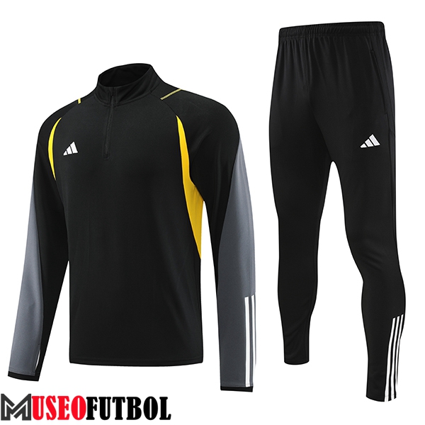 Chandal Equipos De Futbol Adidas Negro/Gris/Amarillo 2023/2024