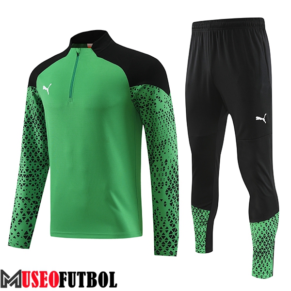 Chandal Equipos De Futbol PUMA Verde/Negro 2023/2024