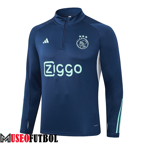 Sudadera De Entrenamiento Ajax Azul Oscuro 2023/2024 -02