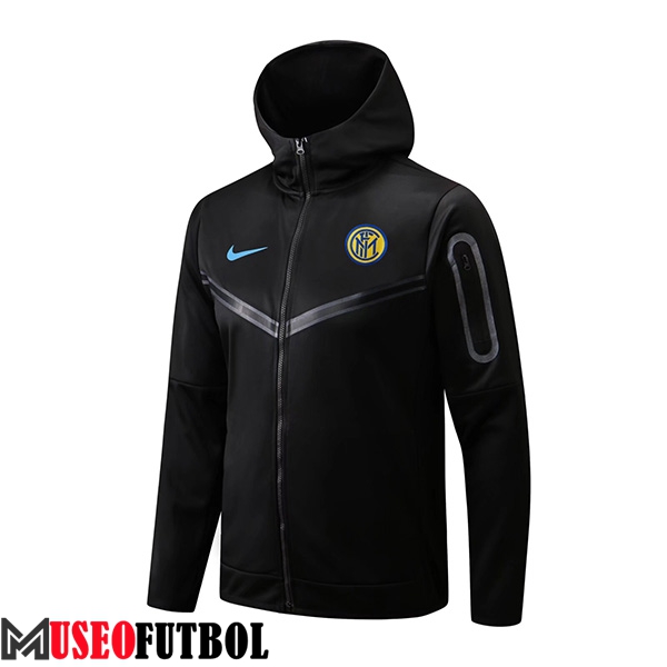 Chaqueta Con Capucha Inter Milan Negro 2023/2024