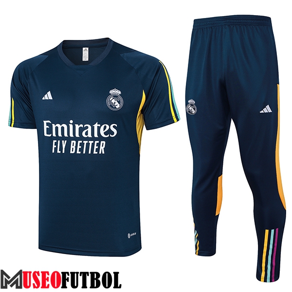 Camiseta Polo Real Madrid Azul Oscuro 2023/2024