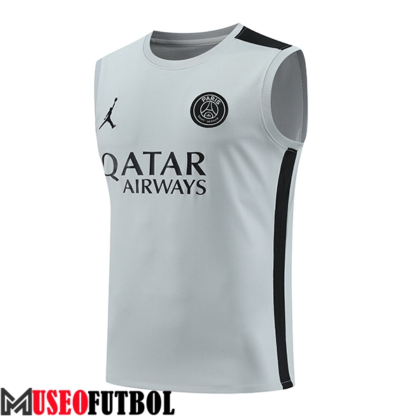 Chalecos De Futbol PSG Blanco/Negro 2023/2024