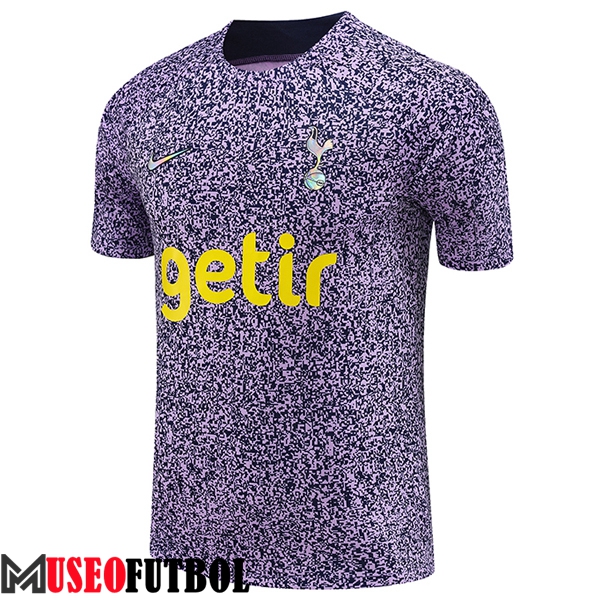 Camiseta Entrenamiento Tottenham Hotspur Violeta/Azul 2023/2024