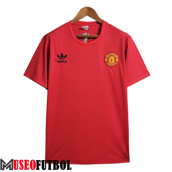 Camiseta Entrenamiento Manchester United Rojo 2023/2024 -03