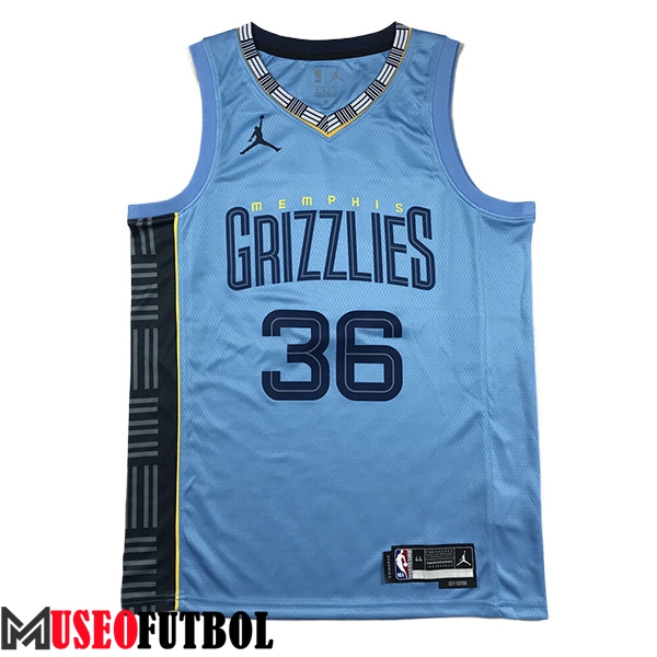 Camisetas De Futbol Memphis Grizzlies (SMART #36) 2023/24 Azul