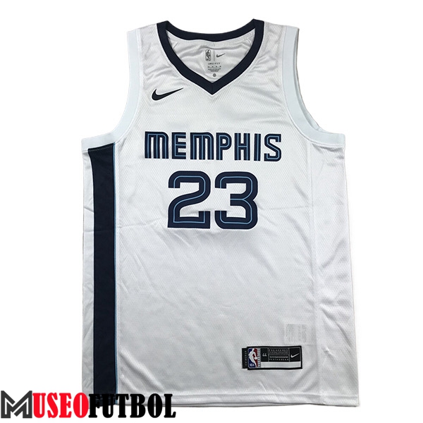 Camisetas De Futbol Memphis Grizzlies (Rosa #23) 2023/24 Blanco