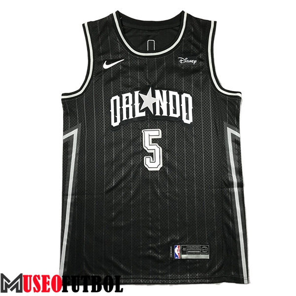 Camisetas De Futbol Orlando Magic (BANCHERO #5) 2023/24 Negro