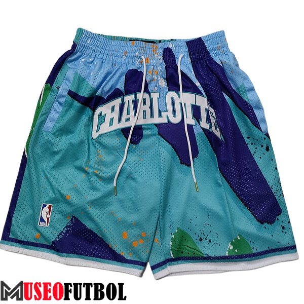 Cortos NBA Charlotte Hornets 2023/24 Azul/Verde