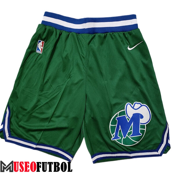 Cortos NBA Dallas Mavericks 2023/24 Verde