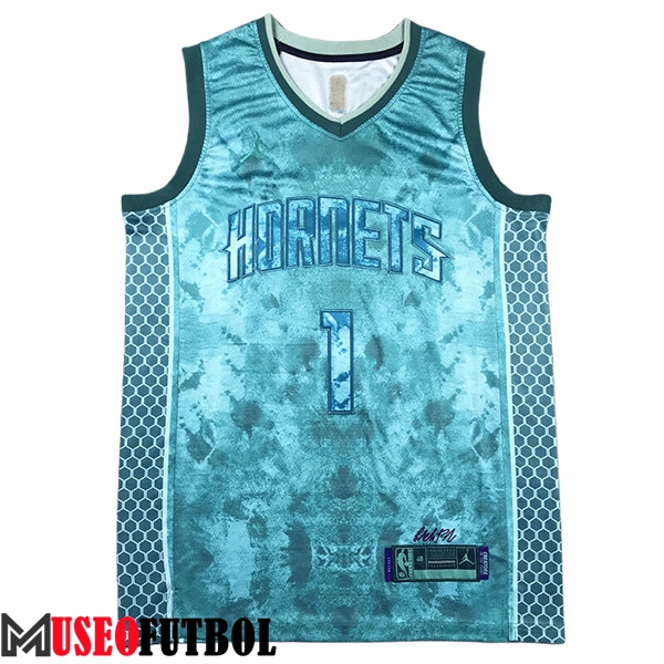 Camisetas De Futbol Charlotte Hornets (BALL #1) 2023/24 Verde