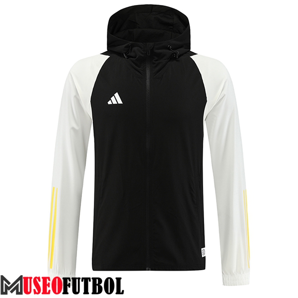 Rompevientos Adidas Negro/Blanco 2023/2024