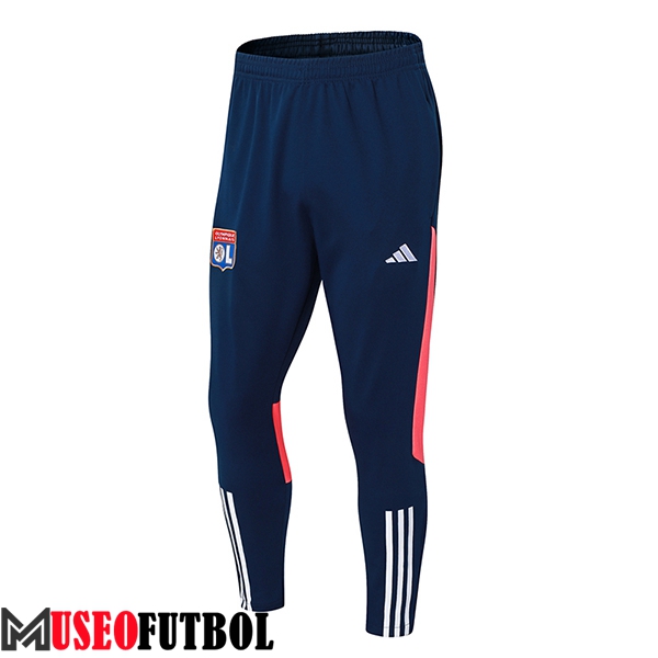 Pantalon Entrenamiento lyon Azul/Rosa 2023/2024