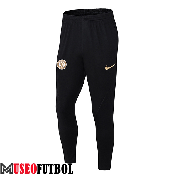 Pantalon Entrenamiento FC Chelsea Blanco/Negro 2023/2024