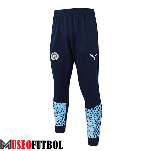 Pantalon Entrenamiento Manchester City Azul/Negro 2023/2024