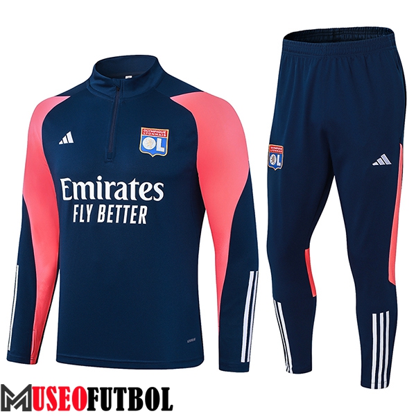 Chandal Equipos De Futbol lyon Azul/Rosa 2023/2024