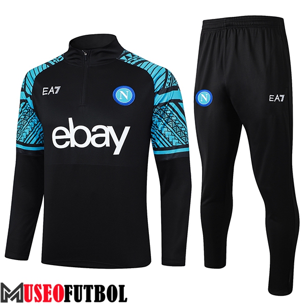 Chandal Equipos De Futbol SSC Napoli Azul/Negro 2023/2024